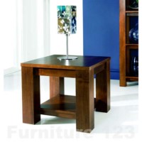 Cuba Acacia Lamp Table