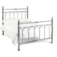 Bentley Designs Krystal Bed in Antique Nickel - kingsize