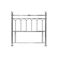 Bentley Designs Krystal Headboard in Antique Nickel - double