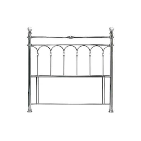 Bentley Designs Krystal Headboard in Antique Nickel - double