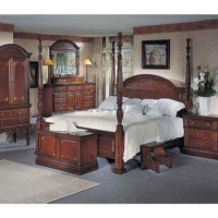 Orleans Cherry 4 Poster Bed