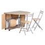 GRADE A2 - Seconique Newhaven Butterfly Folding Dining Table & 4 Chairs Set