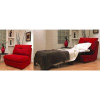 Buoyant Upholstery Vogue Chair Bed - gizmo chocolate