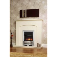 Be Modern Ellison Electric Fireplace Suite in White