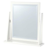 Welcome Furniture Cornwall White Single Vanity Mirror