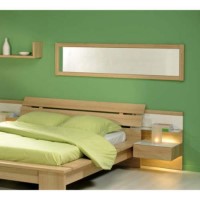 Space Rectangular Landscape Wall Mirror