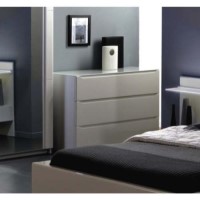 Amy White 3 Drawer Wide Chest