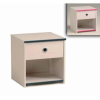 Snoopy Pink or Blue Bedside Cabinet