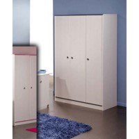 Snoopy Pink or Blue 3 Door Wardrobe