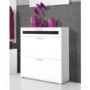 Alaska Shoe Cabinet in White - 16 Pairs