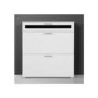 Alaska Shoe Cabinet in White - 16 Pairs