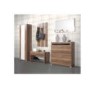 Germania Mediano 1 Drawer Shoe Rack in Walnut - 4 Pairs 