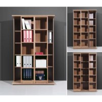 Germania Fina Sliding Bookcase in Walnut