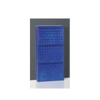 Adena 3 Drawer Shoe Cabinet in Blue - 