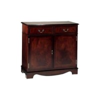 Kelvin Furniture Georgian Reproduction Apron 2 Door Sideboard in Mahogany