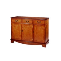 Kelvin Furniture Georgian Reproduction Apron 3 Door Sideboard in Mahogany