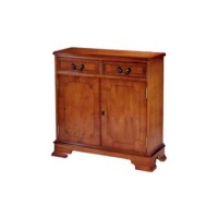Kelvin Furniture Georgian Reproduction Ogee Hall Cupboard in Mahogany