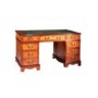 Kelvin Furniture Georgian Reproduction Wide Twin Pedestal Executive Desk in Mahogany