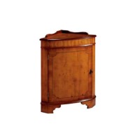 Kelvin Furniture Georgian Reproduction 1 Door Corner Cabinet in Yew