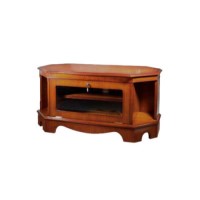 Kelvin Furniture Georgian Reproduction Large Apron 1 Door Corner TV Unit in Mahogany