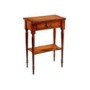 Kelvin Furniture Georgian Reproduction 1 Drawer 1 Shelf Console Table - mahogany