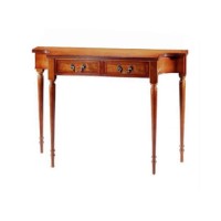 Kelvin Furniture Georgian Reproduction 2 Drawer Console Table - yew