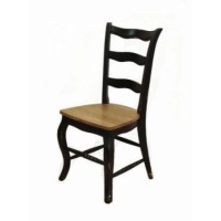 Touraine Black and Oak Office Chair - 