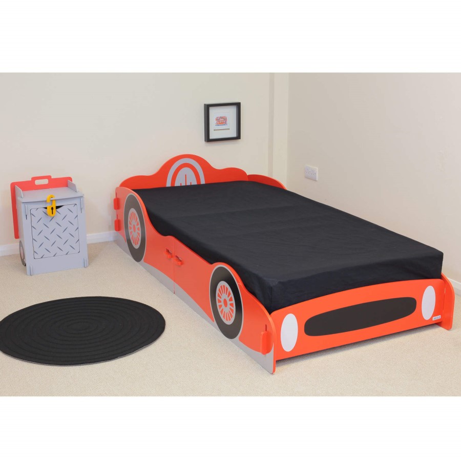 Kidsaw Race Car Single Bed