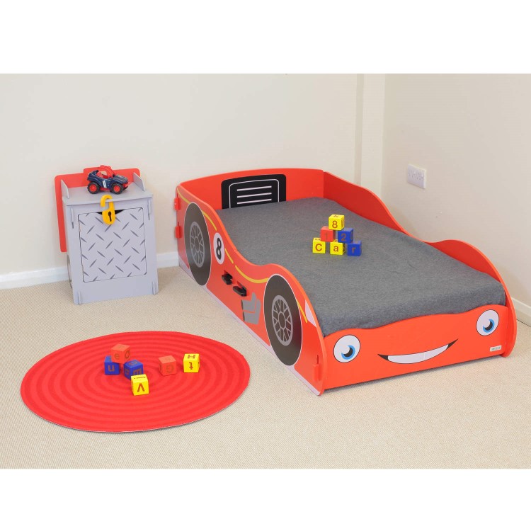 Kidsaw Racing Car Toddler Bed 