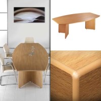 Access Radial Boat Boardroom Table