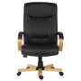 Teknik Office Kingston Leather Faced Executive Chair in Light Oak