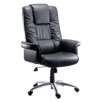 Teknik Office Loman Leather Faced Executive Chair