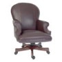 Teknik Office Havant Leather Faced Executive Chair - green