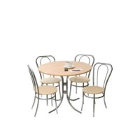 Teknik Office Bella Deluxe Round Bistro Dining Set