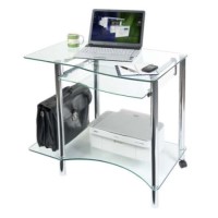 Teknik Office Maya Glass Workstation Desk