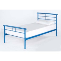 LPD Gemini Blue Metal Single Bed