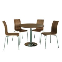 LPD Soho Walnut Round Dining Set LPD Soho Walnut Round Dining Set