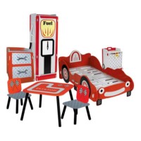 Racer Bedroom Set with First Bed - 