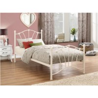 Birlea Furniture Sophia Single Cream Metal Bedstead