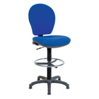 Teknik Office Frances Office Draughting Chair - blue
