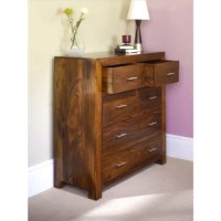 Laguna Sheesham 3+2 Drawer Chest