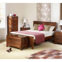 Laguna Sheesham Bedframe - kingsize