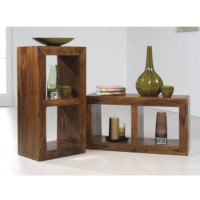 Laguna Sheesham 2 Hole Display Unit