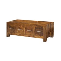 Laguna Sheesham 8 Drawer Coffee Table