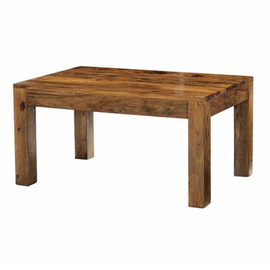 Laguna Sheesham Cube Square Coffee Table