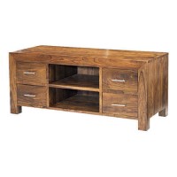 Laguna Sheesham 4 Drawer TV Cabinet 