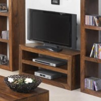 Laguna Sheesham 2 Shelf TV Stand 