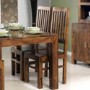 Heritage Furniture UK Laguna Sheesham Slat Back Dining Chair pair