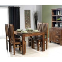 Heritage Furniture UK Laguna Sheesham 4 Seater Dining Set