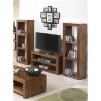 Heritage Furniture UK Laguna Sheesham 3 Piece Living Room Set